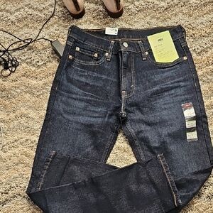 Levi's Men's Deep Indigo Straight Jeans